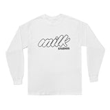 WHITE Long sleeve Tee